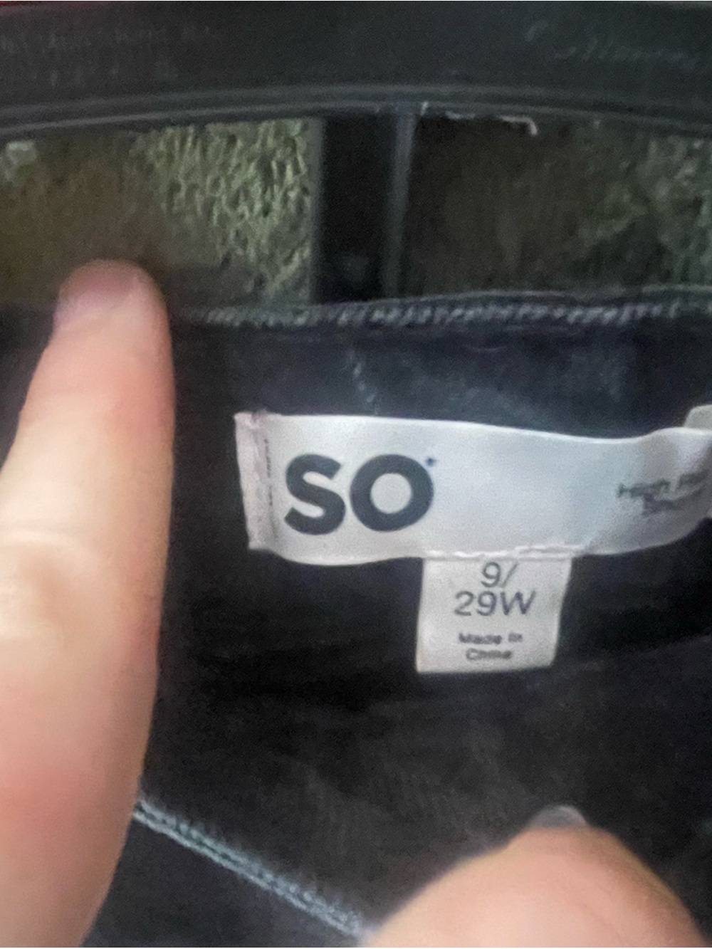SO Women’s Skinny Jeans in Black